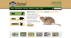 Desktop Screenshot of animal-pestcontrol.com